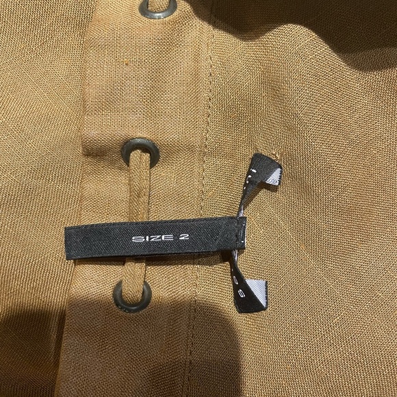 Sarah Pacini Flowing Tan Dress - Picture 9 of 10